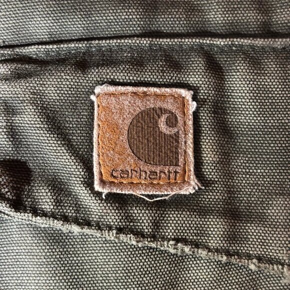 Vintage Carhartt Sandstone Bomber J165 MOS L - Picture 5 of 9